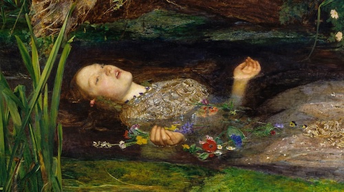 Sir John Everett Millais, Ophelia (1852)

